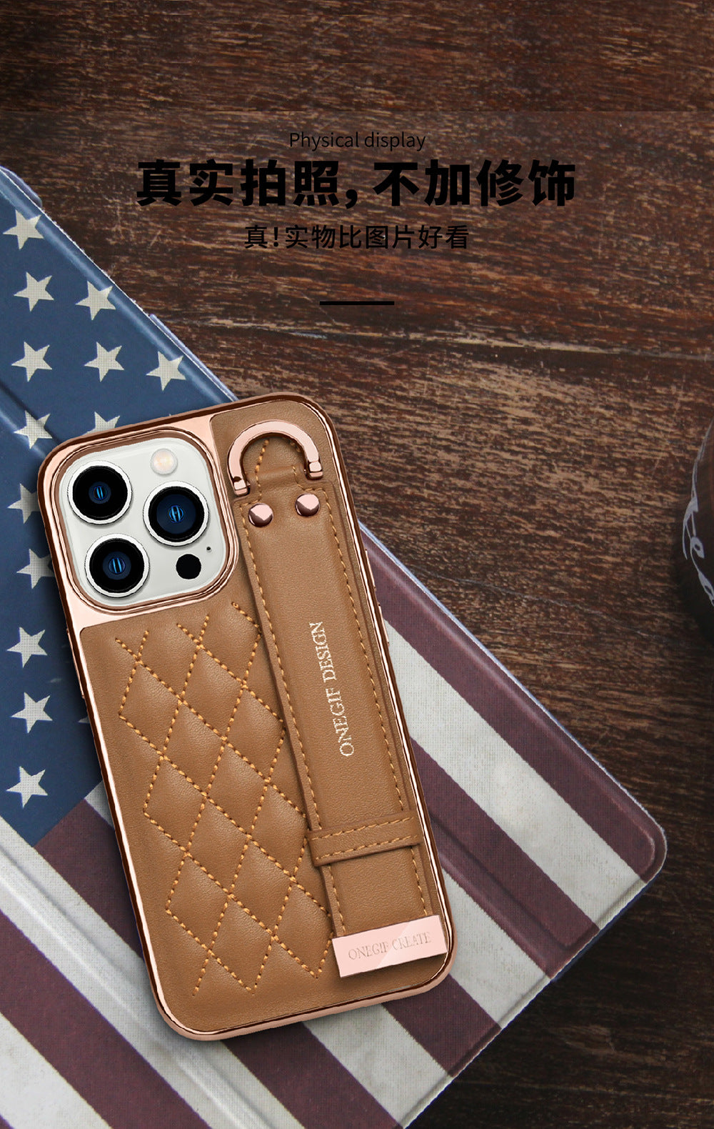 iPhone Back Case, Protection Cover Leather Ultra-Thin