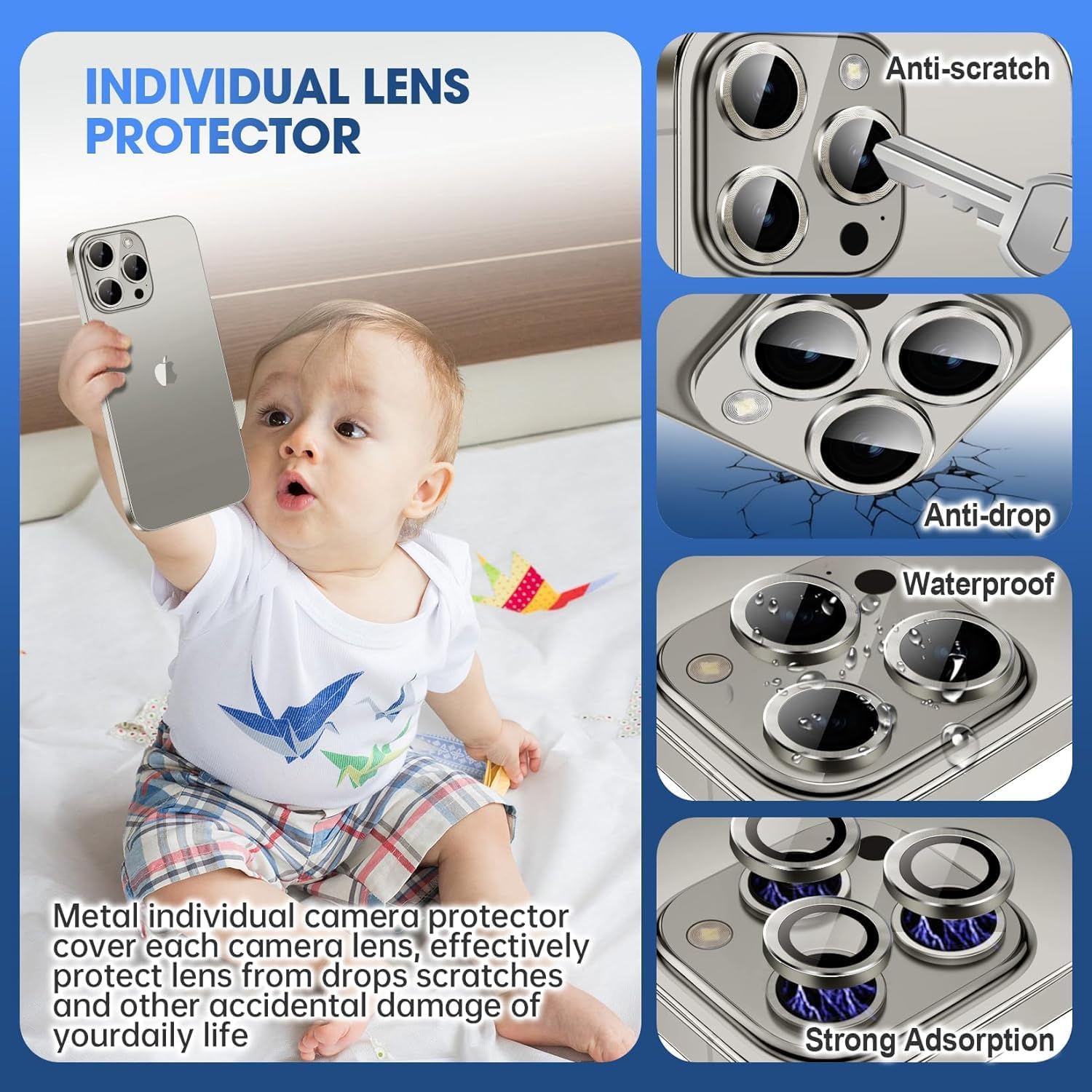 REMAX Sino SeriesTempered Glass Camera Len Protector