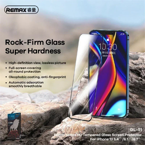 Remax HD Tempered Glass Screen Protector For iPhone 15