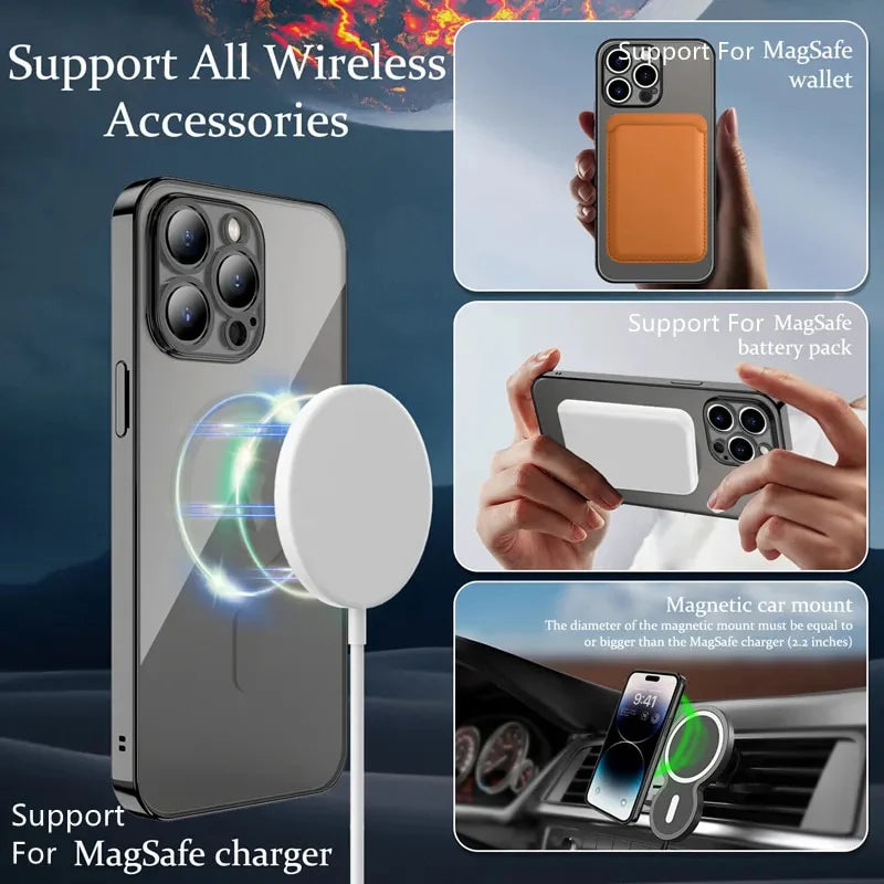 Magnetic Soft Cover with Camera Lens Protector