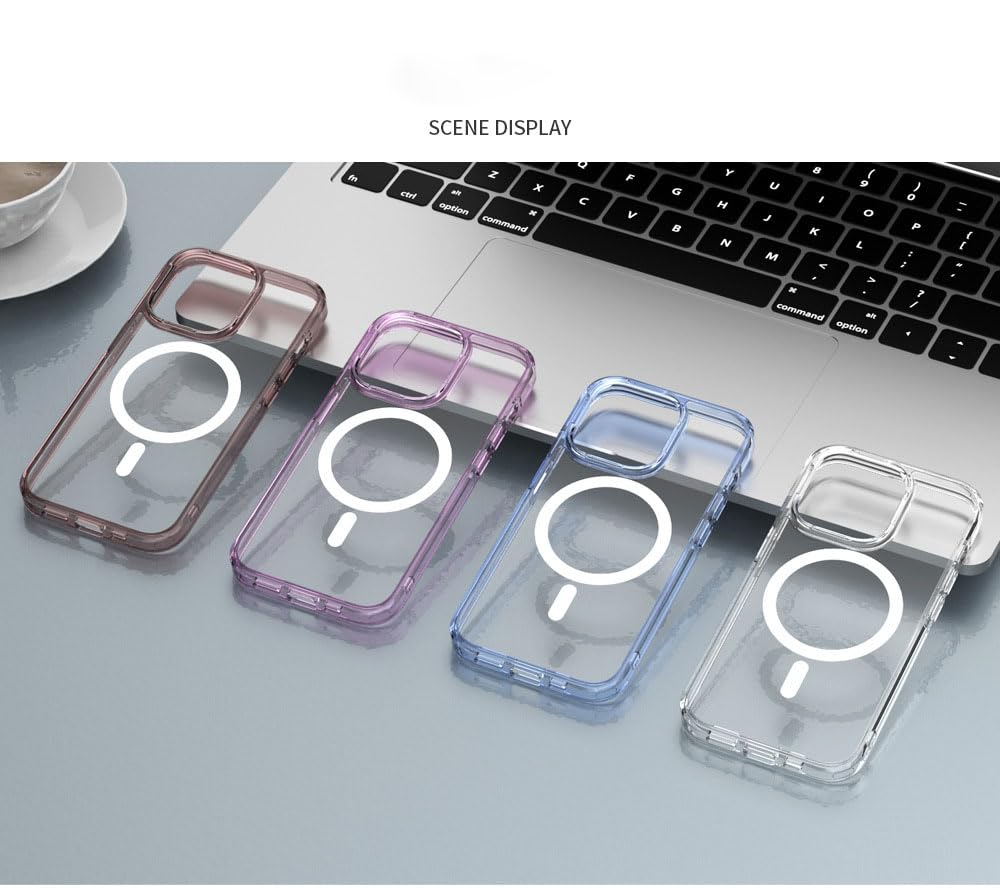 Mobile case PC for Magnetic Wireless Charging Acrylic Cover