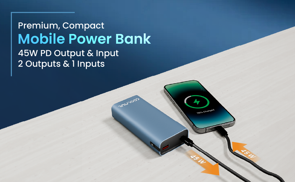 45 watt Mobile Power Bank