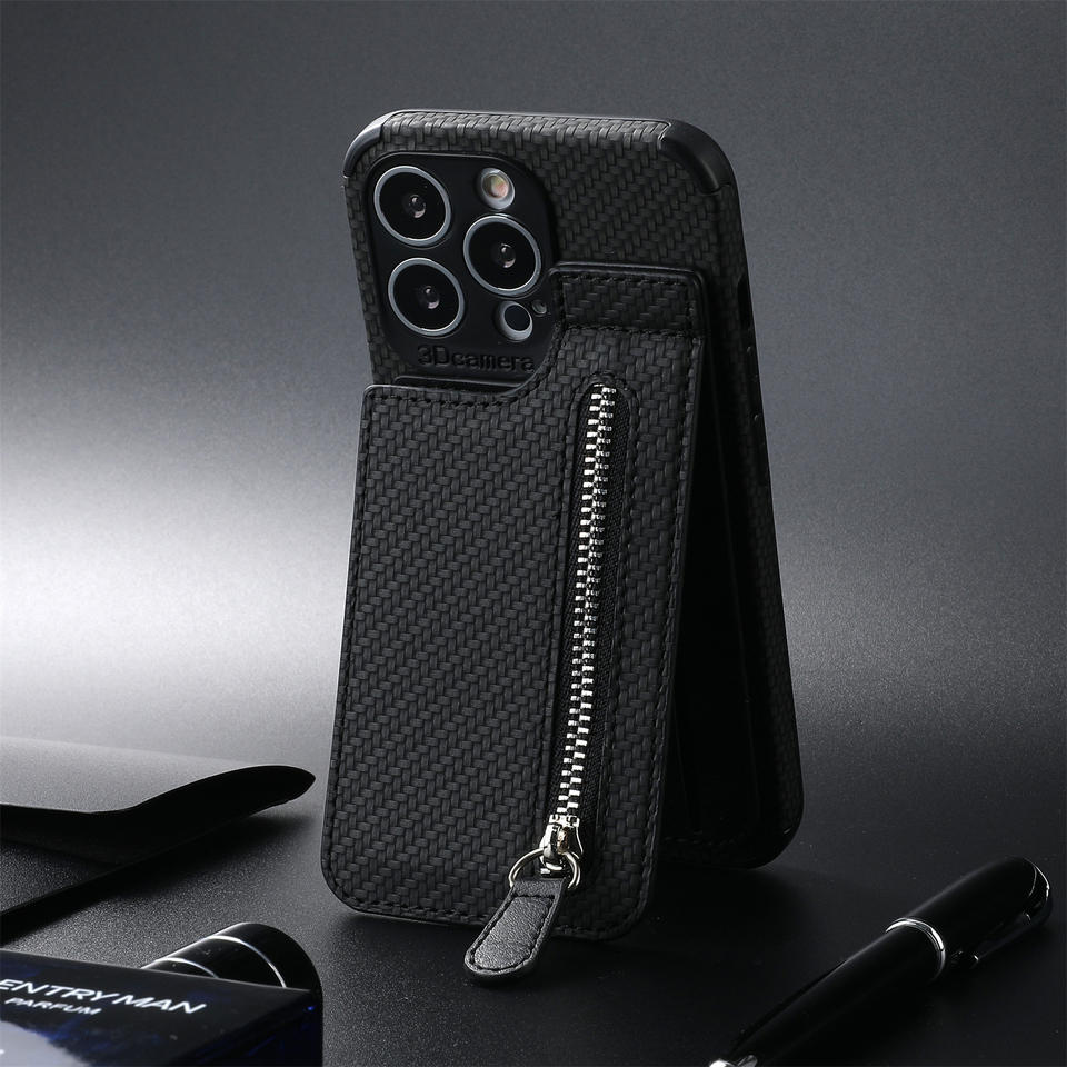 Iphone case with handle bag purse with card slot holder for iPhone 13