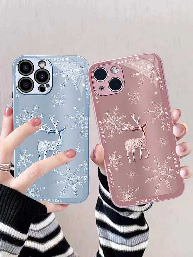 Cartoon deer class mobile cover