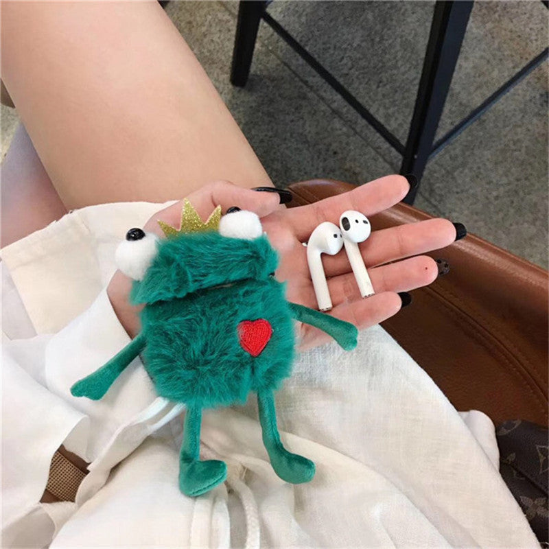 Airpod Cover Plush Toy Frog