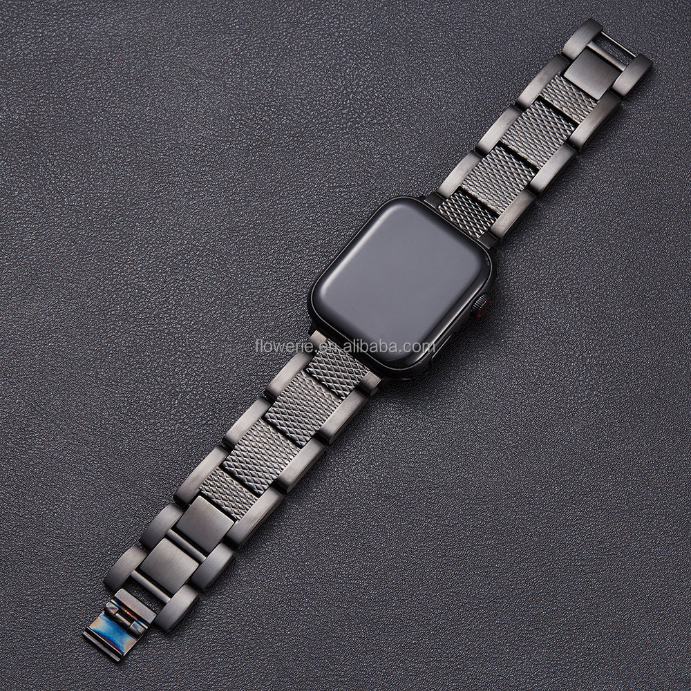 Luxury Fashion Wrist Stainless Steel Metal Link Chain for Iwatch