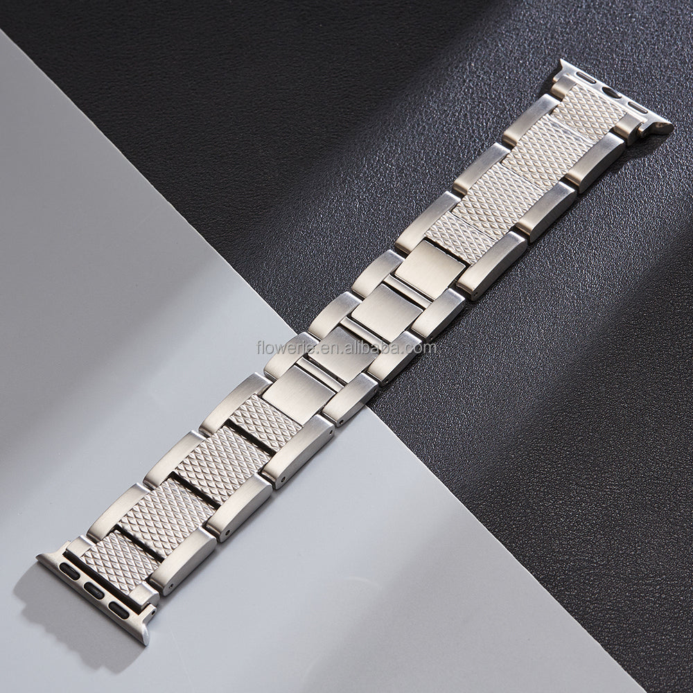 Luxury Fashion Wrist Stainless Steel Metal Link Chain for Iwatch