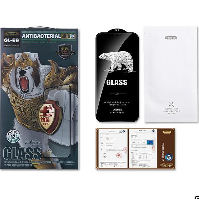 REMAX Infinity Series Anti-dust & Antibacterial HD Tempered Glass Screen Protector