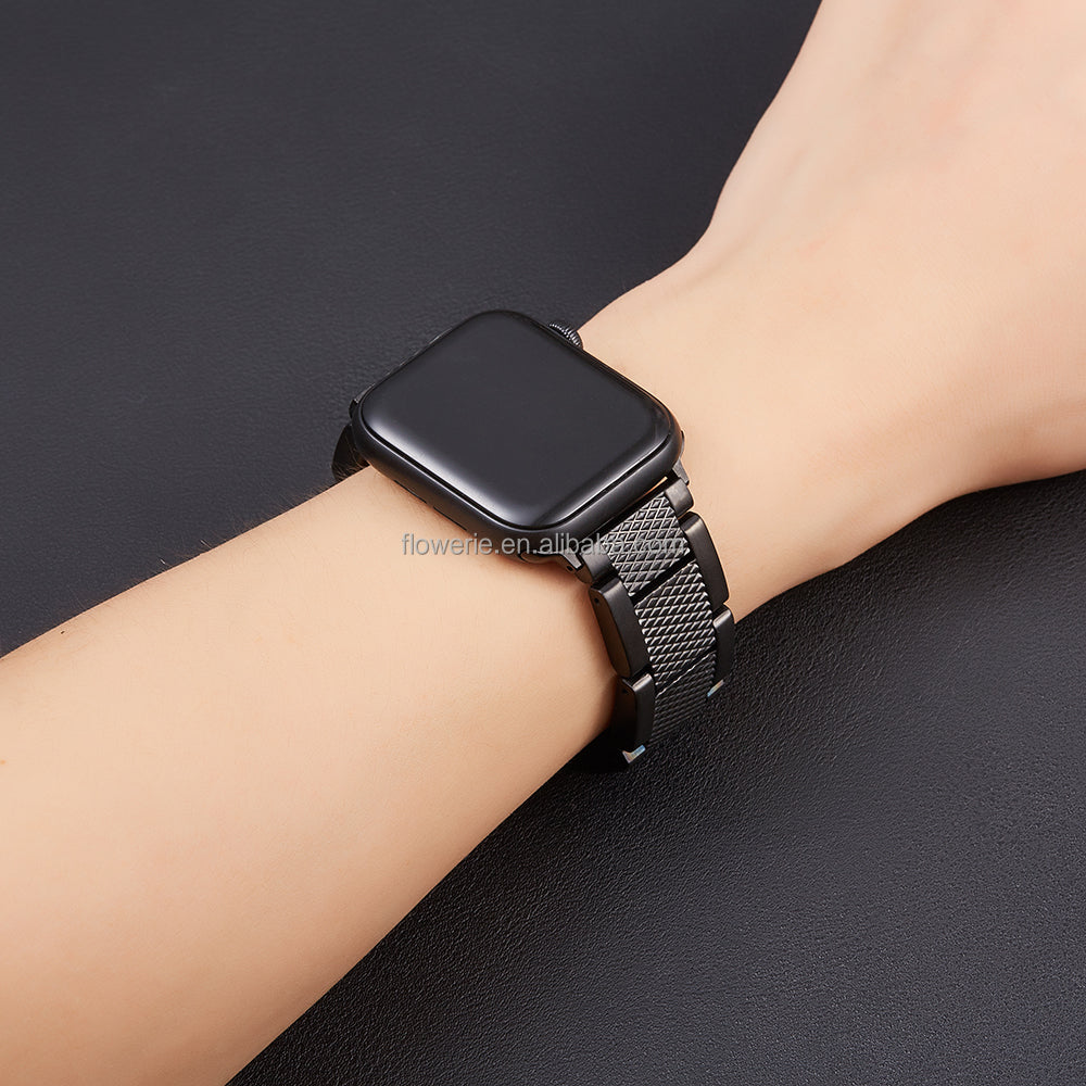 Luxury Fashion Wrist Stainless Steel Metal Link Chain for Iwatch