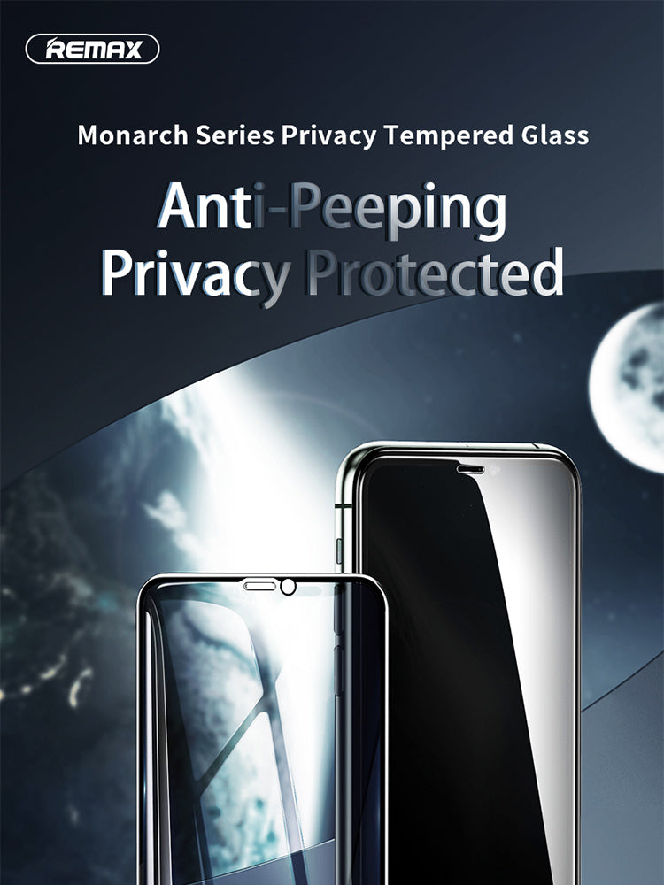 REMAX Monarch Series Privacy Tempered Glass Screen Protector