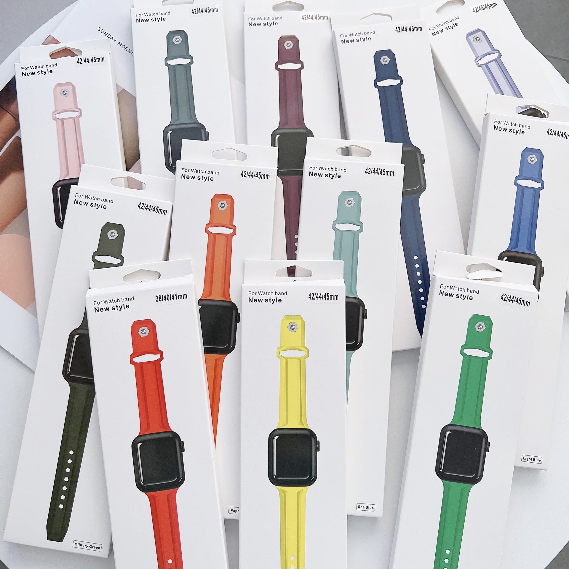 iWatch Colorful Silicone Sport Band Strap Bracelet Wristband