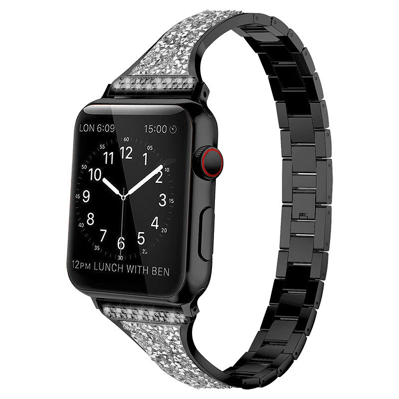 New Arrive Stainless Steel Smart Watch Strap For Apple Watch Luxury Metal 40 MM