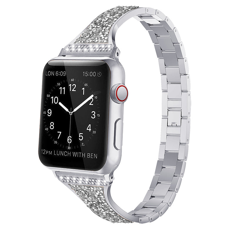 New Arrive Stainless Steel Smart Watch Strap For Apple Watch Luxury Metal 40 MM