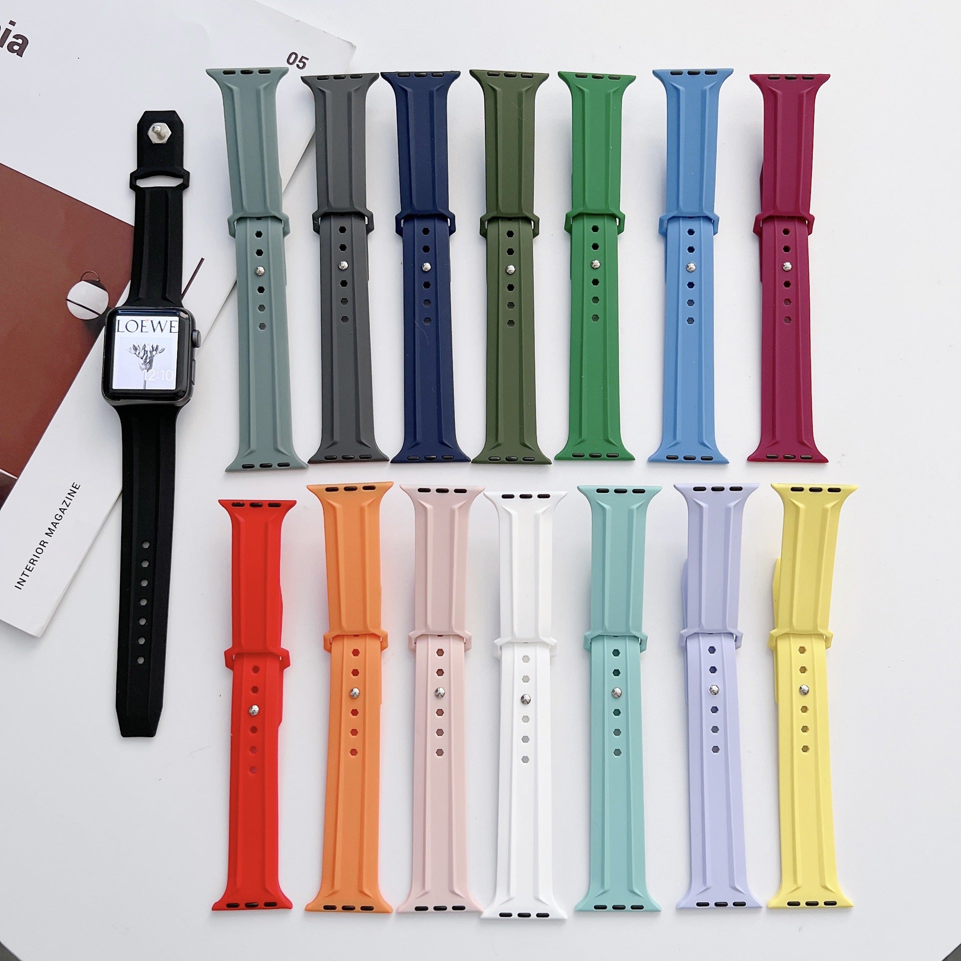 iWatch Colorful Silicone Sport Band Strap Bracelet Wristband