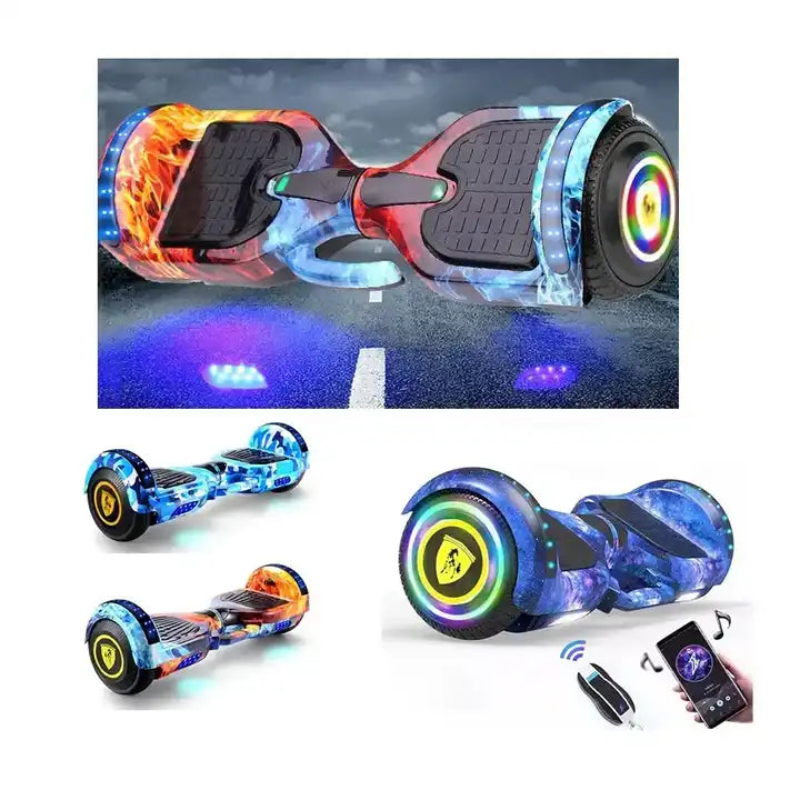 MOERDON MHB-8 HoverBoard Scooter  (Blue, White)