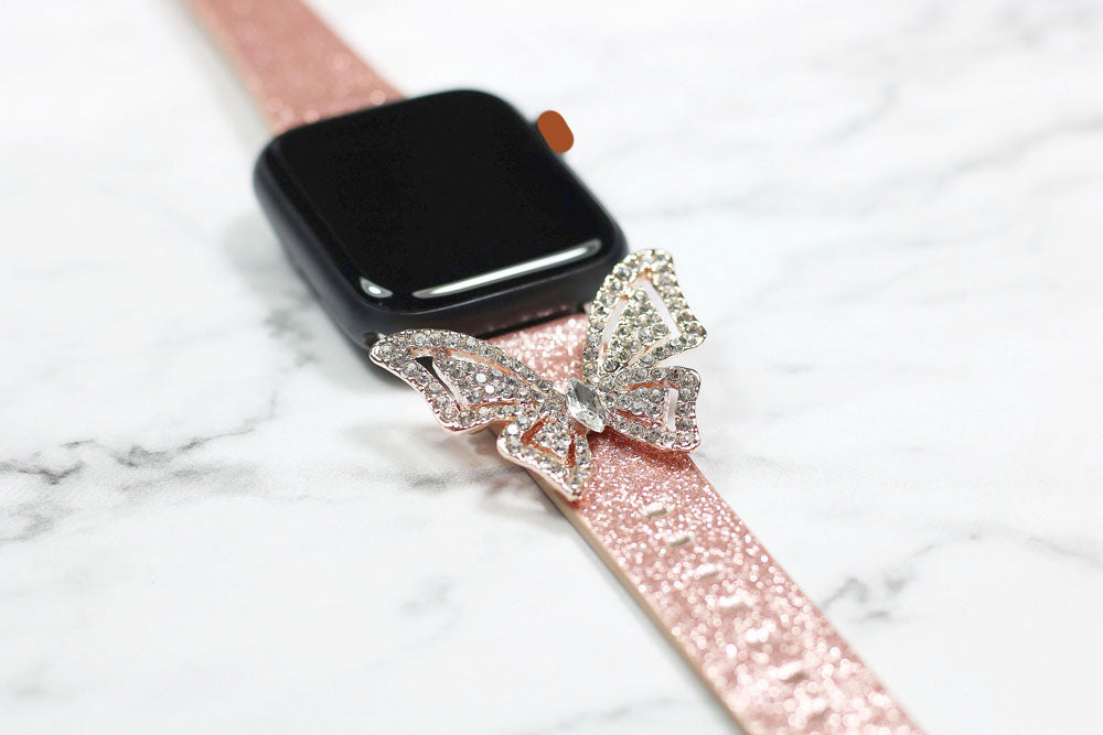 New Design Bling leather Watch Band