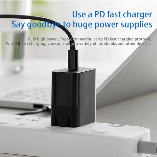 Coolnut 65W Laptop charger with cable