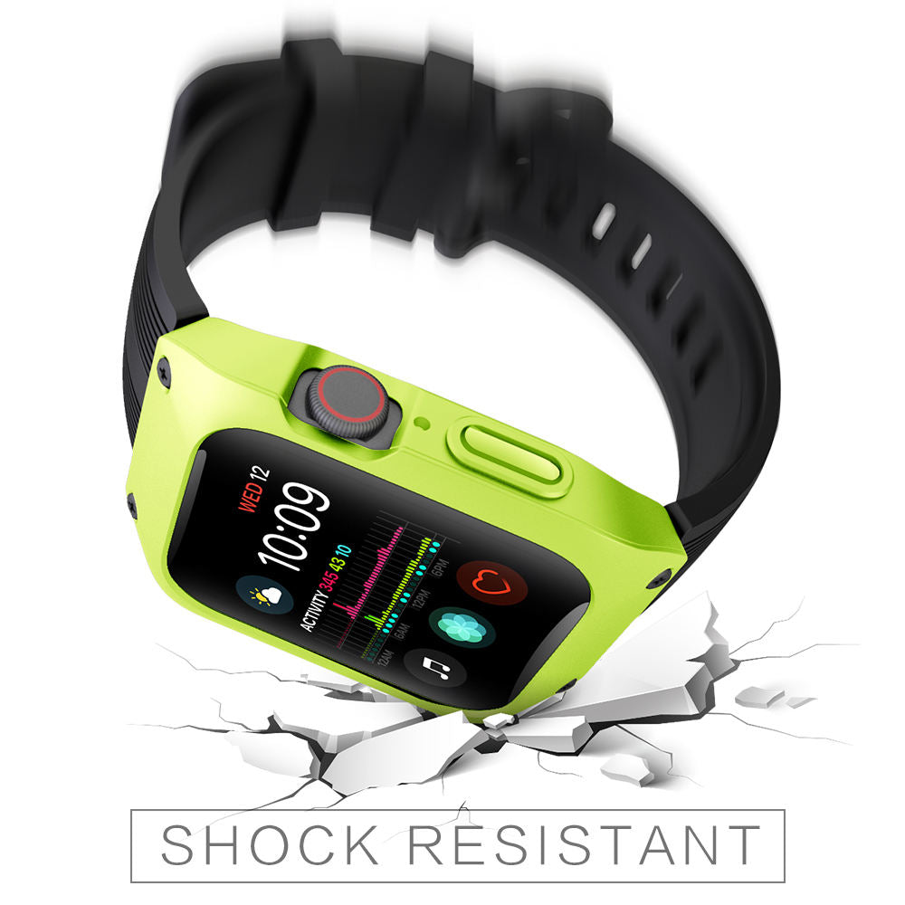 Shock Proof Case Smart Watch Band Cover For Apple Watch Strap