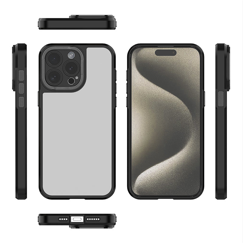 iPhone Case with Metal Camera Protection Frame